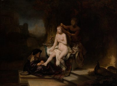 El aseo de Betsabé de Rembrandt van Rijn